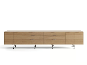 CREDENZA - Low wooden office storage unit _ BK Contract